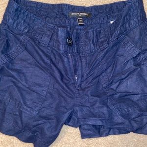 Banana Republic ~ Navy linen Shorts
